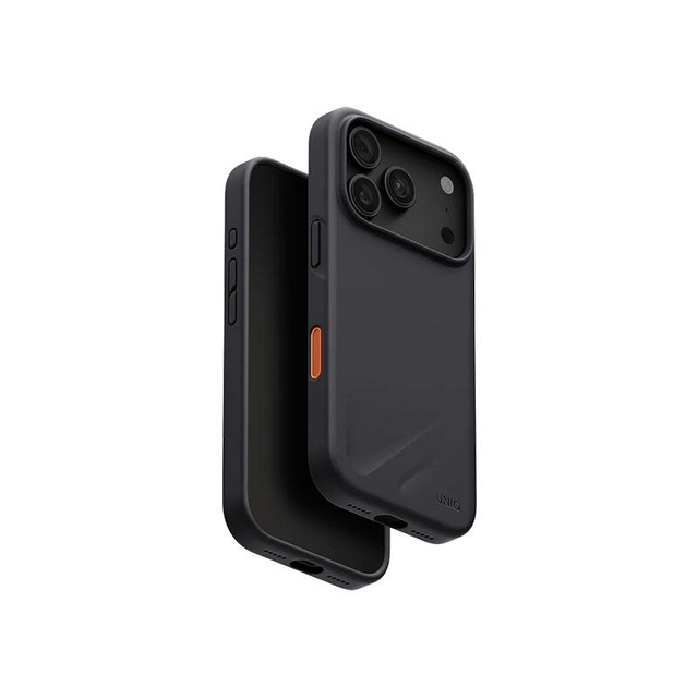 Uniq Hybrid Magclick Charging Lino Apple iPhone 18 Pro Charcoal Grey