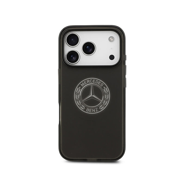 Mercedes-Benz HC Magsafe Lea HC M HC Magsafe TPU Frosted Vintage Logo Iphone 17 Pro MEHMP17L25HTVILK Black