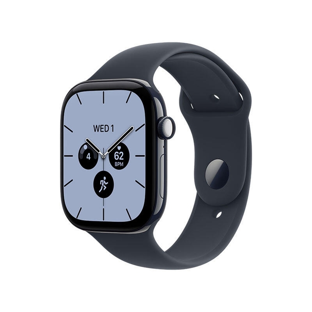 Apple Watch Series 12 GPS 46mm Night Blue Ceramic Case with Navy Blue Sport Band
