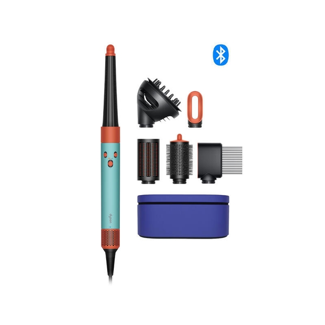 Dyson Airwrap HS08 Complete Long Wave+curl diffuser with Gift Box 533736-01 Patina/Topaz