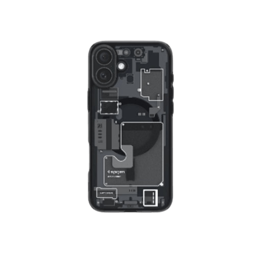 Spigen Zero One Ultra Hybrid MagFit Case For Apple Iphone 16 Plus ACS08078 Black