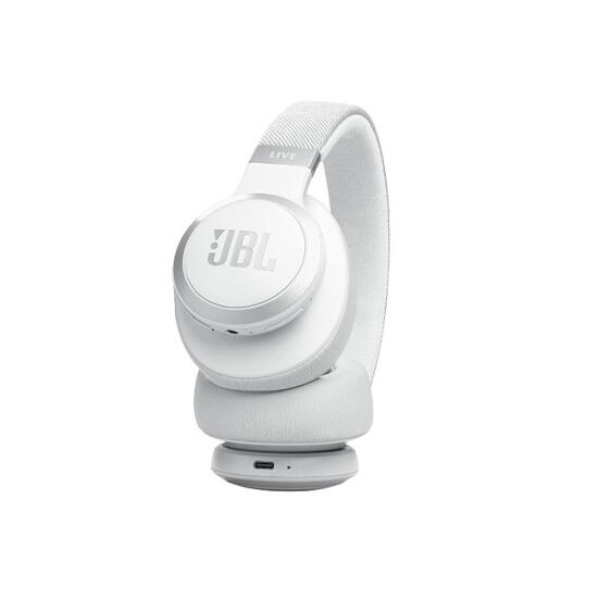 JBL Live 770 NC Bluetooth Headphones White