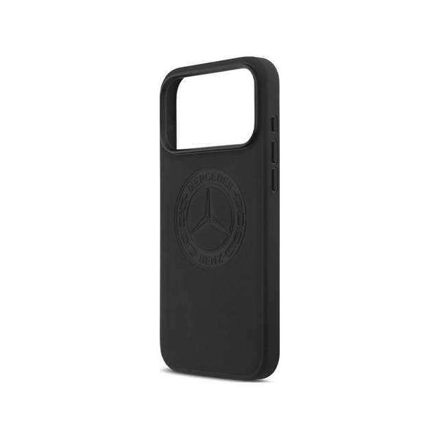 Mercedes-Benz HC Magsafe Leather Vintage Logo Iphone 17 Pro Max MEHMP17X25RICVLK Black