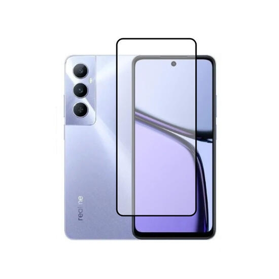 Glass Pro+ Full Screen Tempered Glass Realme C65 Black
