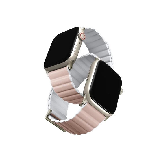 Uniq Revix Reversible Magnetic Apple Watch Strap 49/45/44/42Mm Blush