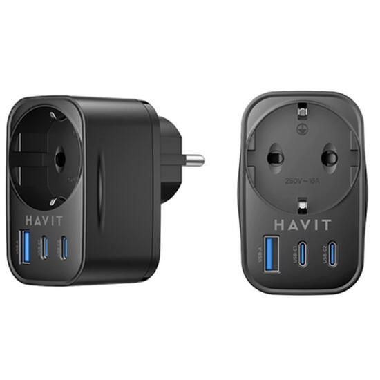 Havit Fast Charger UC142 Black