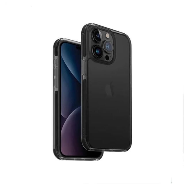Uniq Hybrid Combat iPhone 15 Black