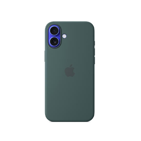 Apple iPhone 16 Plus Silicone Case with MagSafe MYYH3ZM/A Lake Green