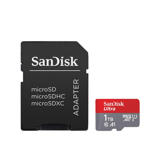 SanDisk 1TB Ultra MicroSD/XC UHS-I with adapter 195MB/S SDSQUJQ-1T00-GZ6MA