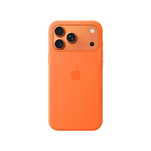 Apple iPhone 17 Pro Max Silicone Case with MagSafe MGFL4ZM/A Orange