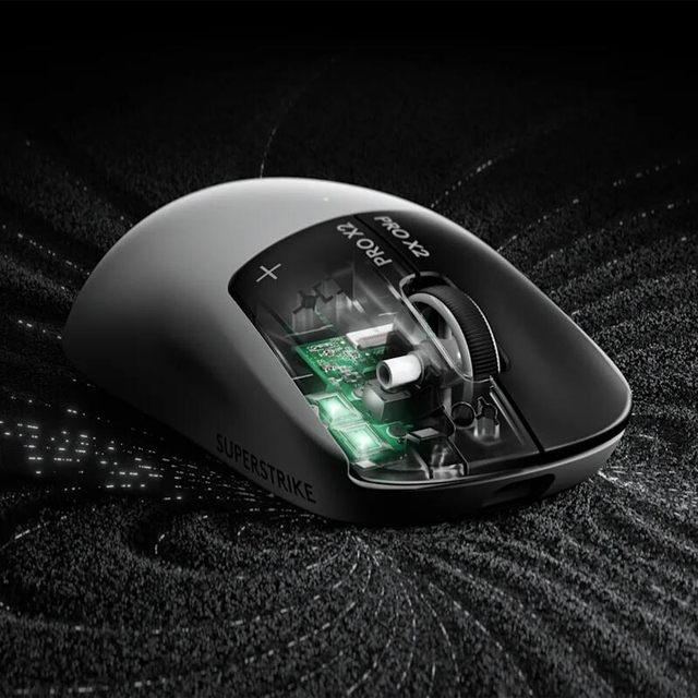 Logitech Gaming Mouse G PRO X2 Superstrike L910-007776 Lunar Eclipse