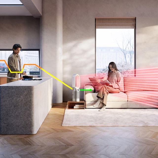 Dyson Purifier Hot+Cool HP1 544826-01 White/Silver