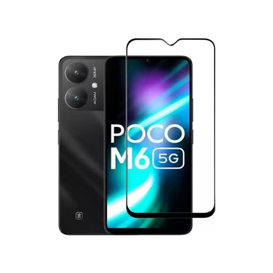 Glass Pro+ Full Screen Tempered Glass 111D Xiaomi Poco M6 Black