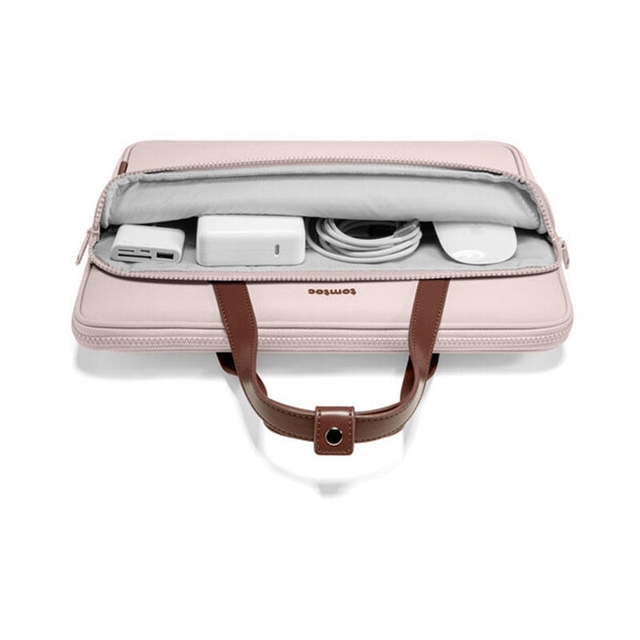 Tomtoc Versatile A12 Laptop Shoulder Bag 14 A12D3P1 Blush Pink