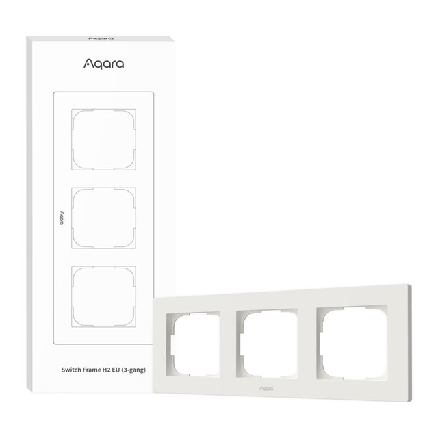Aqara Switch Frame H2 EU 3 gang White