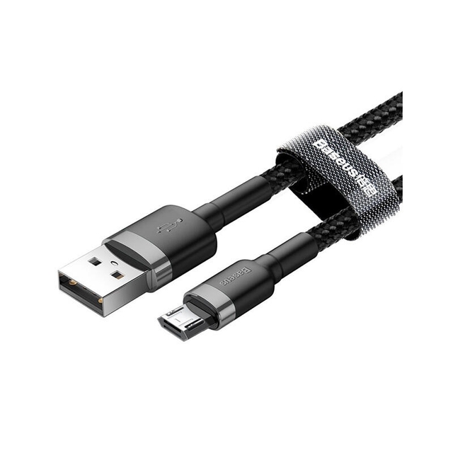 Baseus Cafule Cable Micro USB 1.5A 2m CAMKLF-CG1 Black/Grey