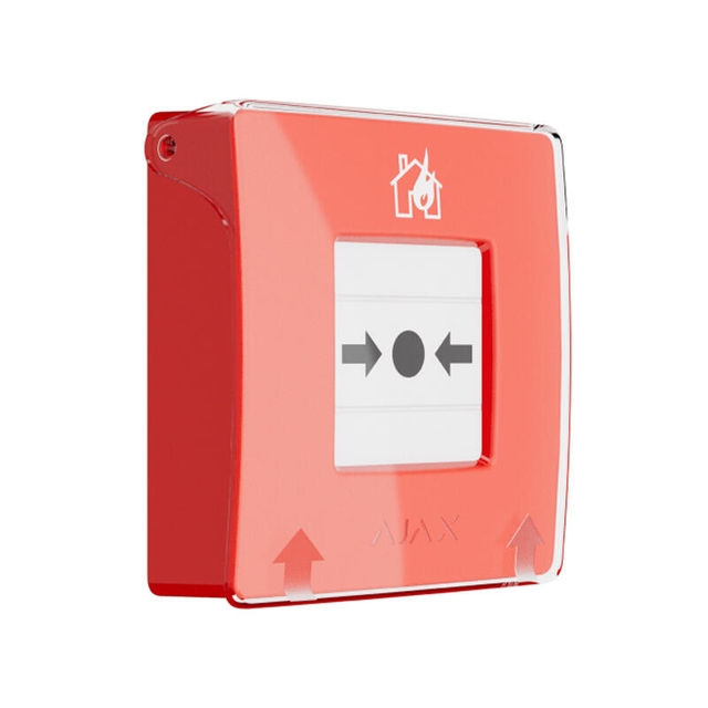 Ajax ManualCallPoint Jeweller Red