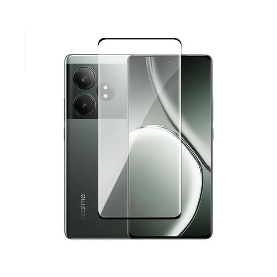 Glass Pro+ Full Screen Tempered Glass 111D Realme GT 6T Full Glue Black