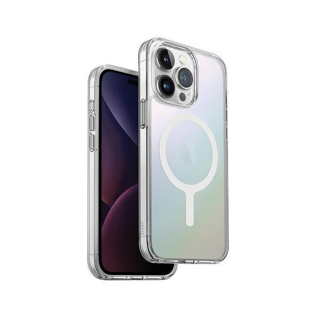 Uniq Hybrid Magclick Charging Lifepro Xtreme Iphone 15 Iridescent