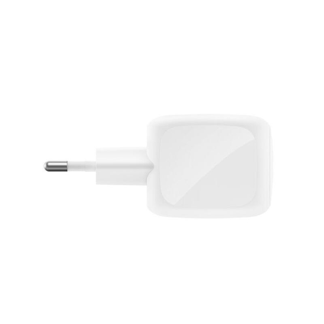 Belkin 50W Dual USB-C GaN Wall CHarger With PPS WCH019kqWH White