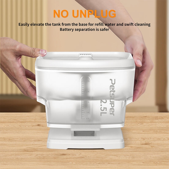 Petsuper Smart Pet Drinking Fountain PW03 White