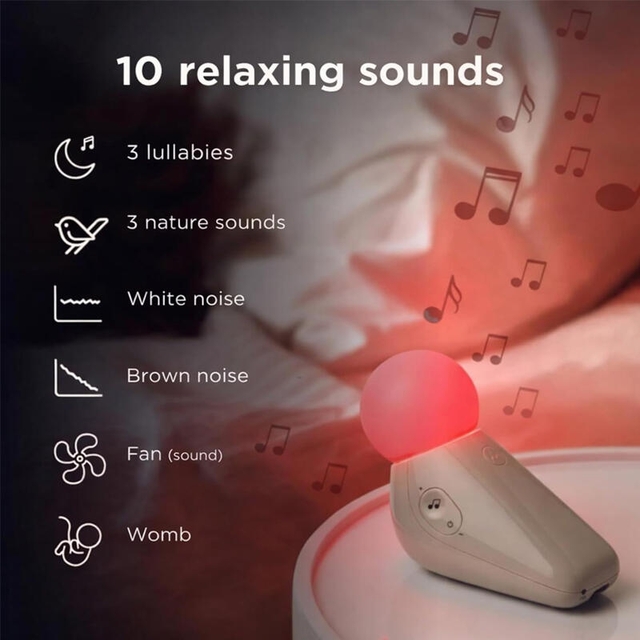 Motorola S1 Nightlight & Sound Soother White