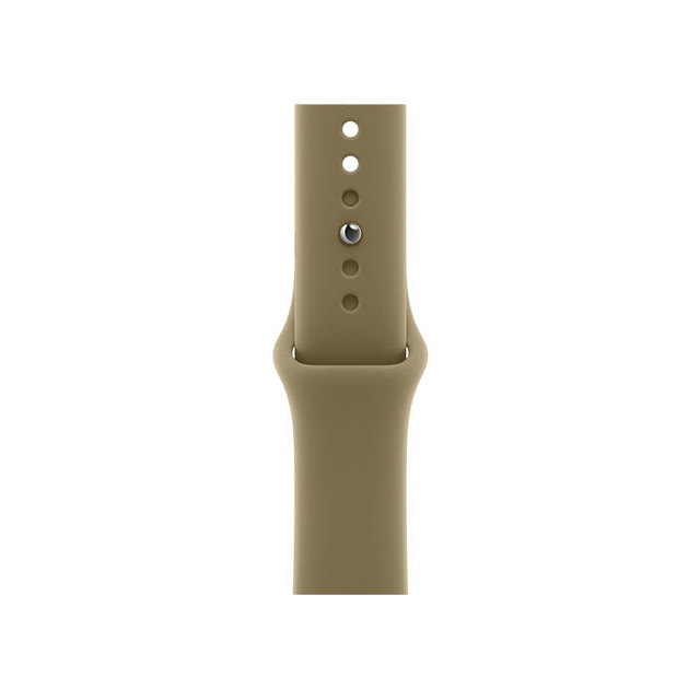 Apple Watch Series 12 GPS 42mm Dark Bronze Aluminium Case with Olive Sport Band