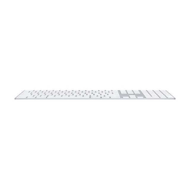 Apple Magic Keyboard with Numeric Keypad Wireless Rechargable Silver MQ052RS/A Silver