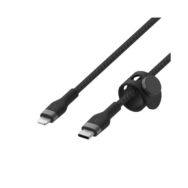 Belkin Boostcharge PRO Flex USB-c to Lightning 1M CAA011bt1MBK Black 