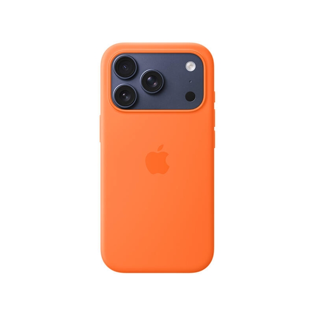 Apple iPhone 17 Pro Silicone Case with MagSafe MGFE4ZM/A Orange