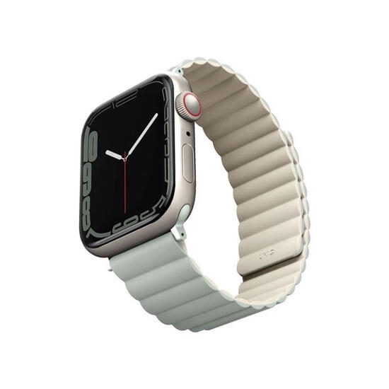 Uniq Revix Reversible Magnetic Apple Watch Strap 41/40/38Mm Sage/Beige