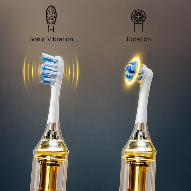 Dreame X10F Rotate Sonic 2-in-1 Electric Toothbrush Dark Brown