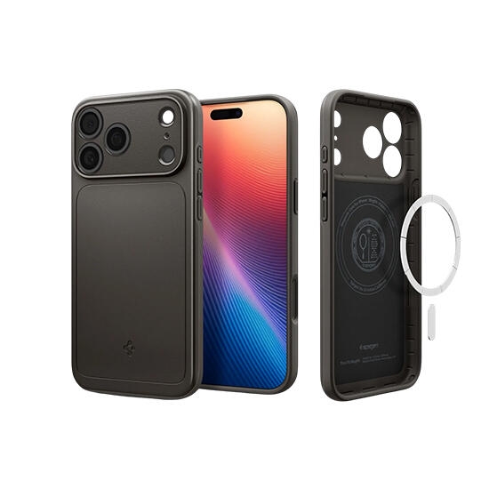 Spigen Thin Fit Magfit Case For Apple iPhone 17 Pro ACS10341 Gunmetal