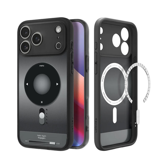 Spigen Ultra Hybrid MagFit Case For Apple Iphone 17 Pro Max ACS10292 Classic black