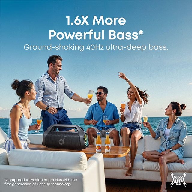 Anker Soundcore Portable BT Speaker Boom 2 Pro A3134 Black