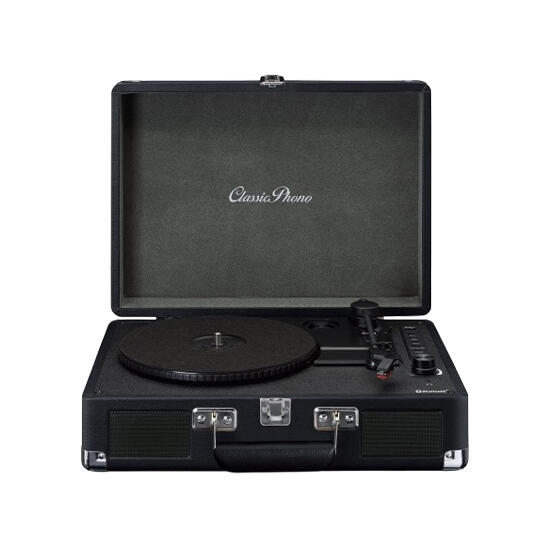 Lenco TT-115 Bluetooth Turntable With Built-In Speakers Black