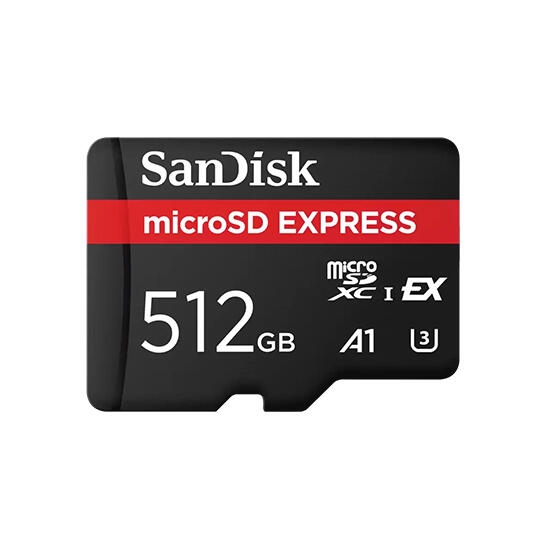 SanDisk 512GB microSD Express Card SDSQXFN-512G-AW6GN