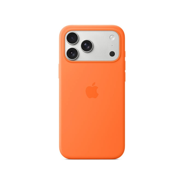 Apple iPhone 17 Pro Max Silicone Case with MagSafe MGFL4ZM/A Orange