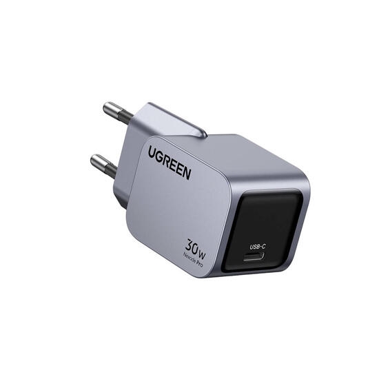 Ugreen Nexode Pro 30W USB-C GaN Fast Charger EU 35006 Grey