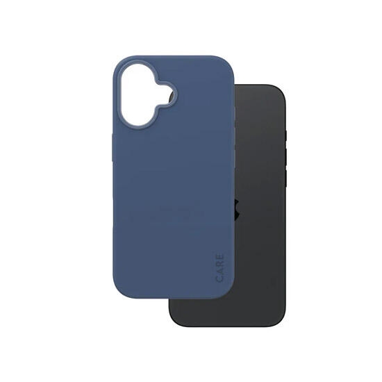 CARE by PanzerGlass Fashionable Case Blue with MagSafe iPhone 16 1381