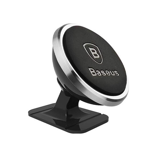 Baseus 360° Adjustable Magnetic Phone Mount SUCX140012 Black/Silver