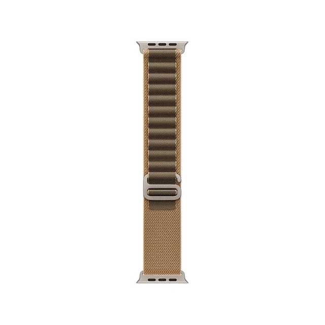 Apple Watch Ultra 4 GPS 49mm Natural Titanium Case with Desert Alpine Loop