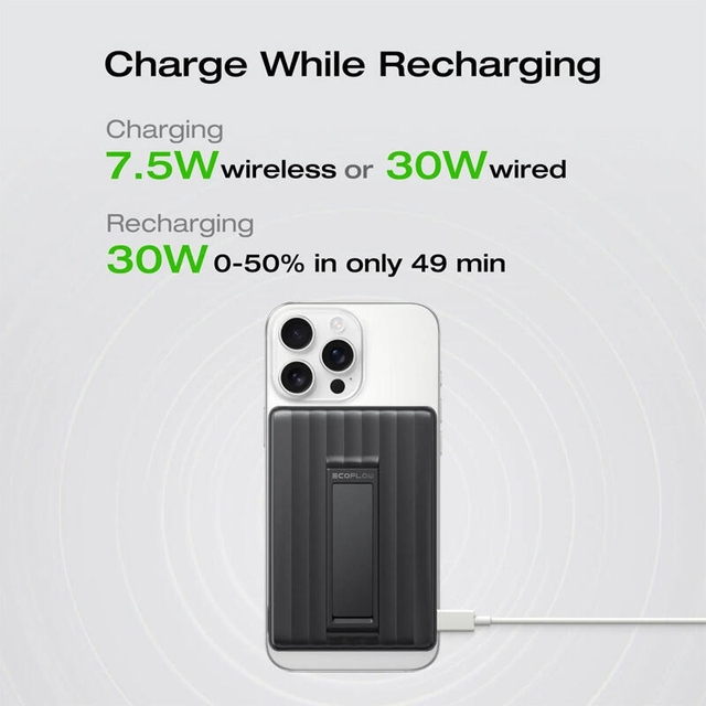 Ecoflow Rapid Mag Power Bank 10000mAh Black