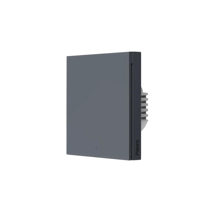 Aqara Smart Wall Switch H1 EU With Neutral Single Rocker Grey