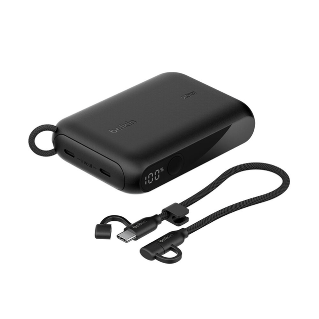 Belkin Power Bank 10000mAh With Display BPB027HQBK Black