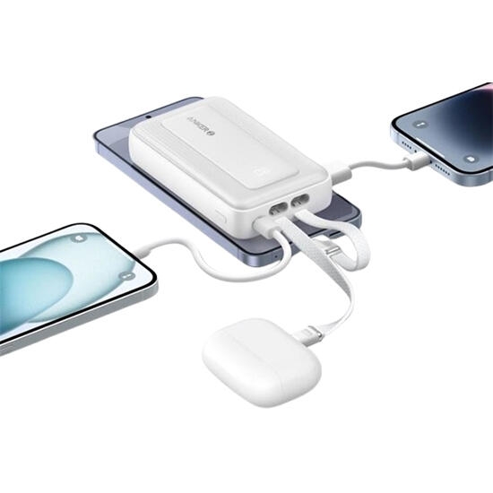 Anker Powerbank 10000mAh 30W C-L A1680 White
