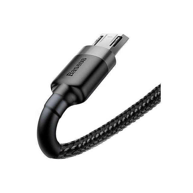 Baseus Cafule Cable Micro USB 1.5A 2m CAMKLF-CG1 Black/Grey