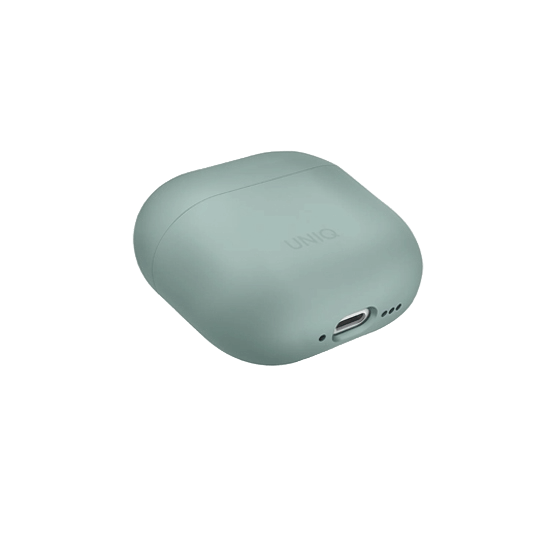 Uniq Lion Hybrid Airpods 4 Liquid Silicon Case Green