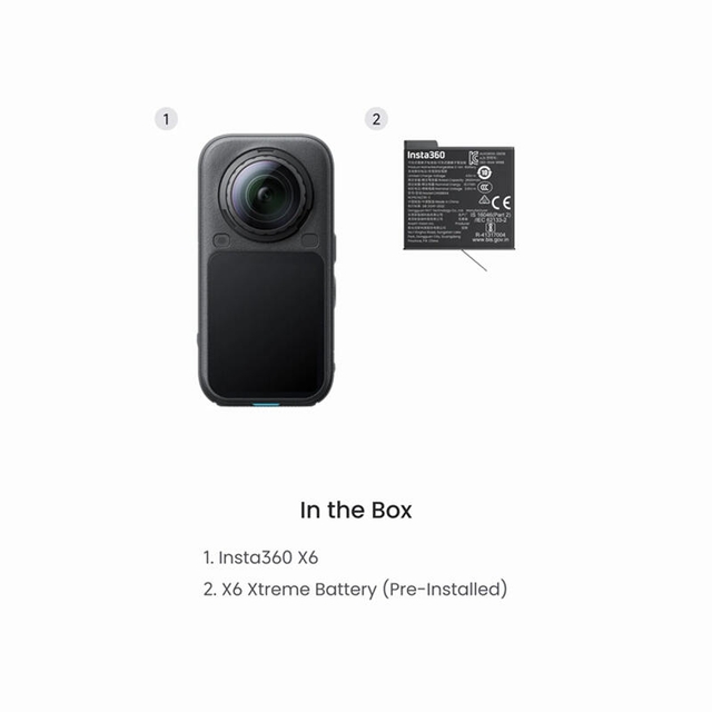 Insta360 X6 Black