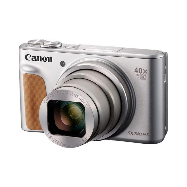 Canon PowerShot SX740 HS Digital Camera 2956C043AC Silver